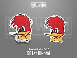Kitsworld SAV Sticker - Japanese Units - 501st Hikotai 